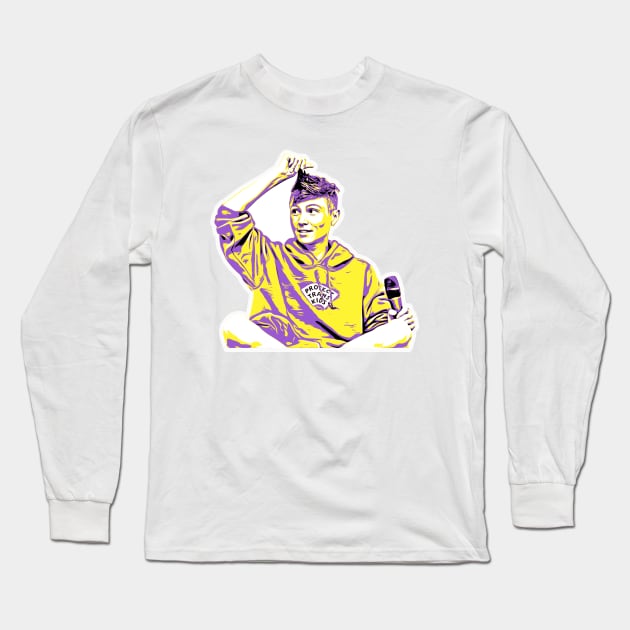 Dom PC - non binary colors Long Sleeve T-Shirt by The OG Sidekick